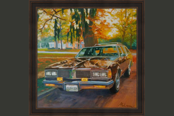 Framing idea of Not your father's Oldsmobile by Magdalena Luna
