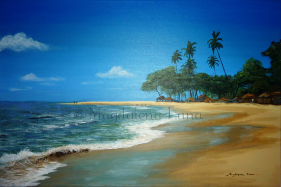 Beach of Sierra Leone #2 by Magdalena Luna