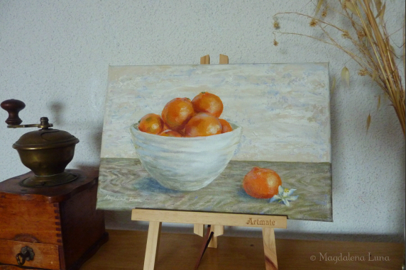 Bowl of clementines